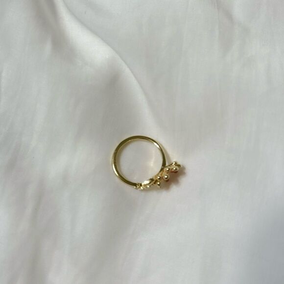 Flower ring M595 - Picture 3 of 4